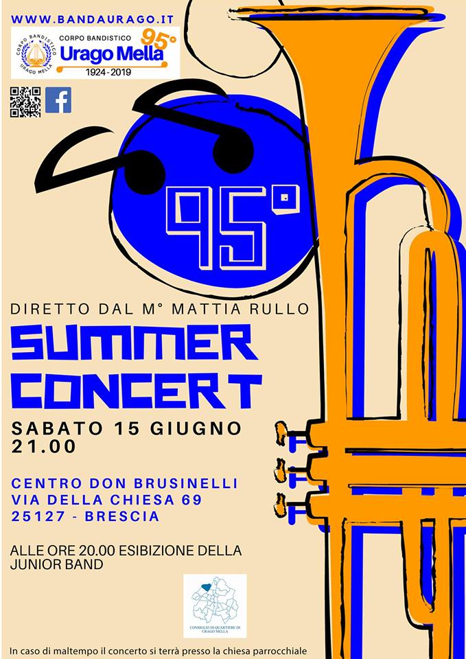 Concerto: Summer Concert - Corpo Musicale Urago Mella