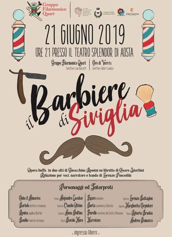 Concerto: Il Barbiere di Siviglia - Gruppo Filarmonico di Quart