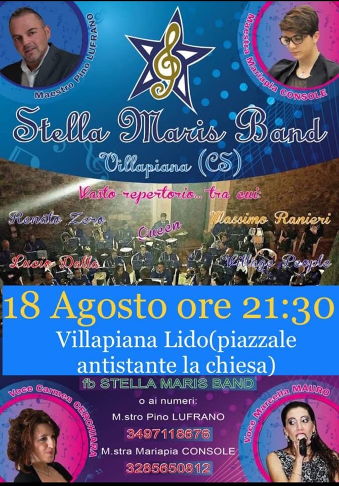Gran Concerto d'Estate - Associazione Musicale "Stella Maris Band" Villapiana
