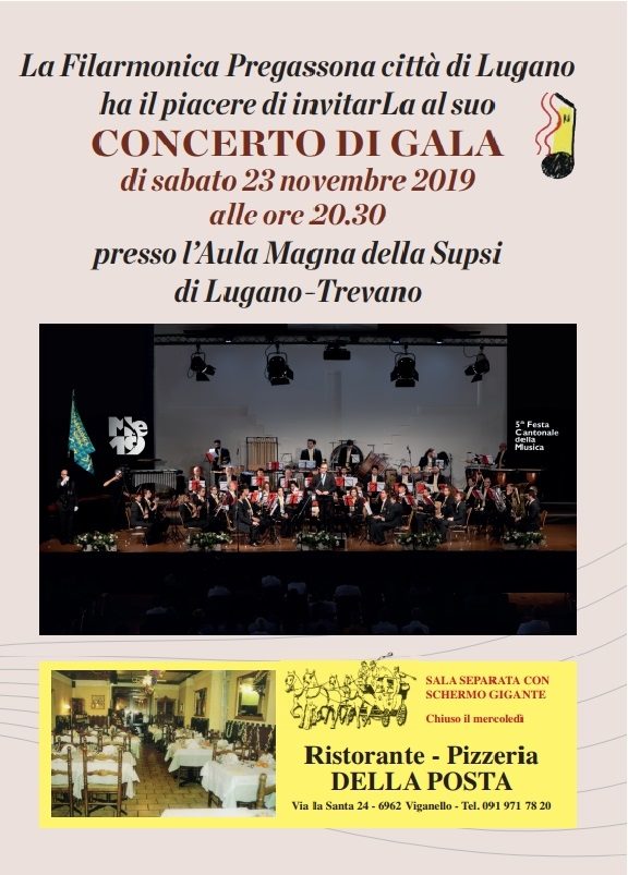 Concerto di Gala 2019 "The Genius" - Filarmonica Pregassona Città di Lugano