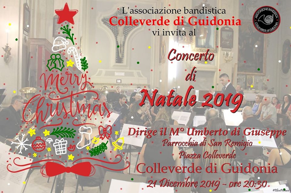 Concerto di Natale - Associazione Bandistica Colleverde di Guidonia