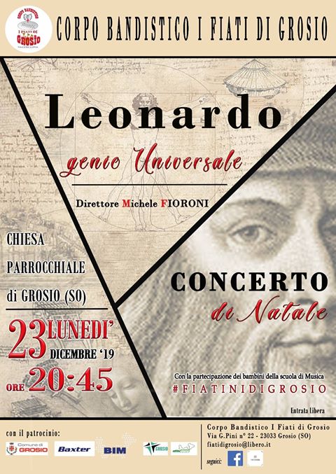 Concerto "Leonardo Genio Universale" - Corpo Bandistico I Fiati di Grosio