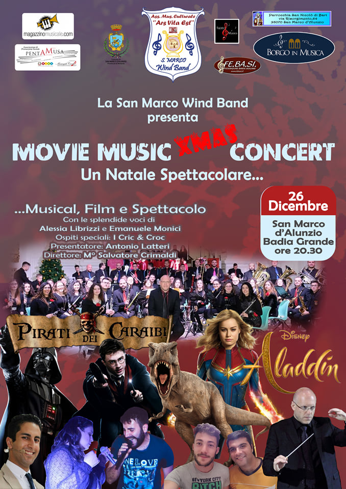 Concerto "Movie Music XMAS Concert" - San Marco Wind Band