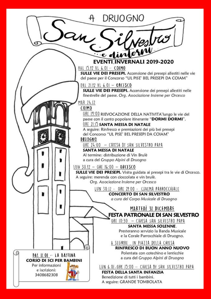 Festa Patronale di San Silvestro Papa di Druogno - Corpo Musicale di Druogno