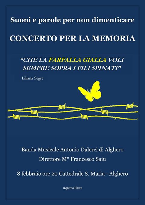 Concerto per la Memoria "Suoni e parole per non dimenticare" - Banda Musicale Antonio Dalerci di Alghero
