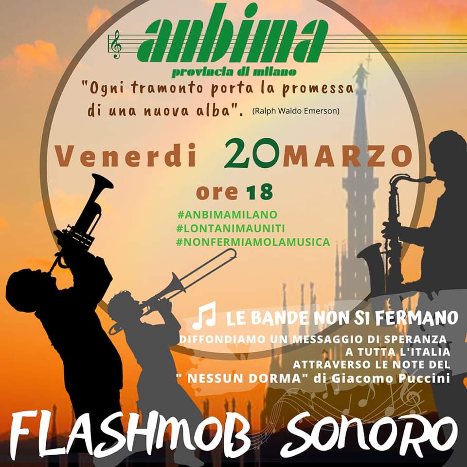 Flashmob sonoro - Organizzato da Anbima Milano