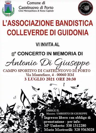 VIII Memorial Antonio di Giuseppe - Associazione Bandistica Colleverde di Guidonia