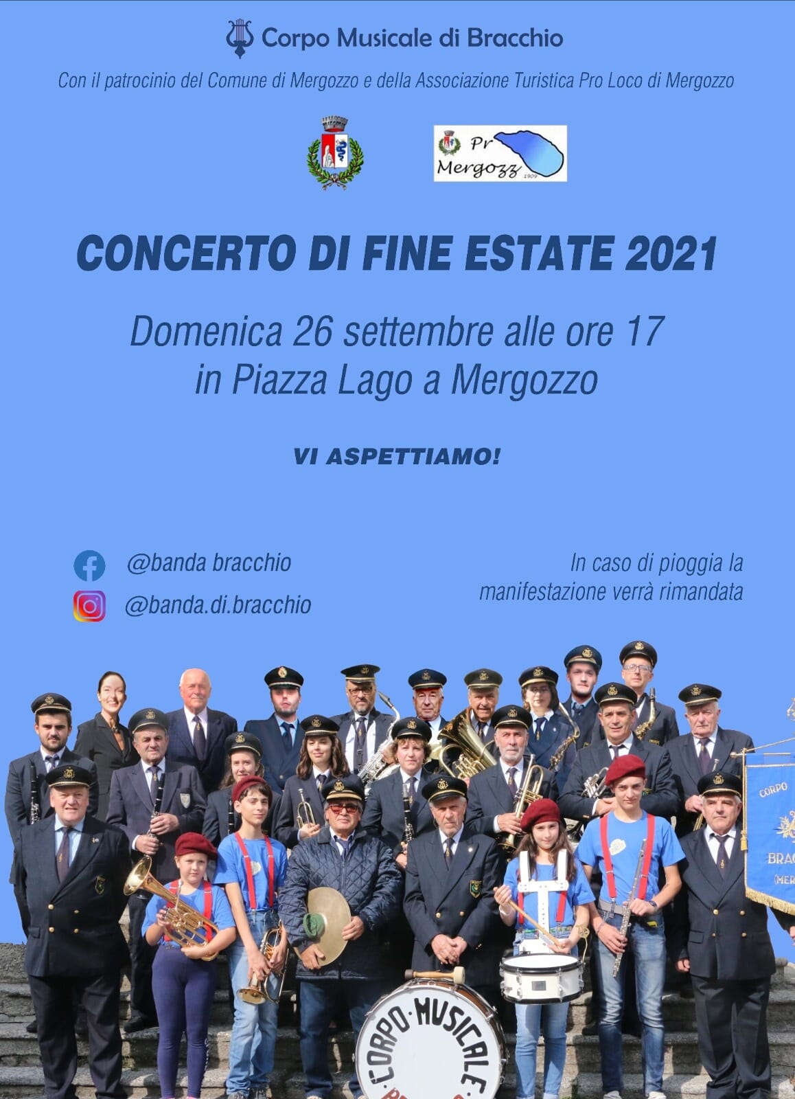 Concerto di Fine Estate 2021 - Corpo Musicale di Bracchio