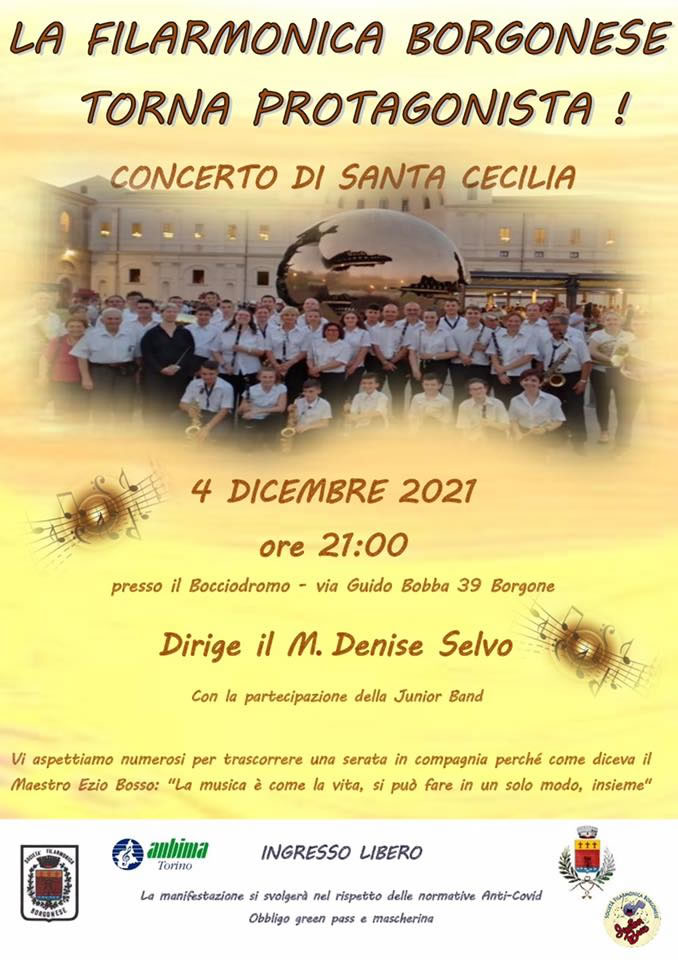 Concerto di Santa Cecilia - Filarmonica Borgonese