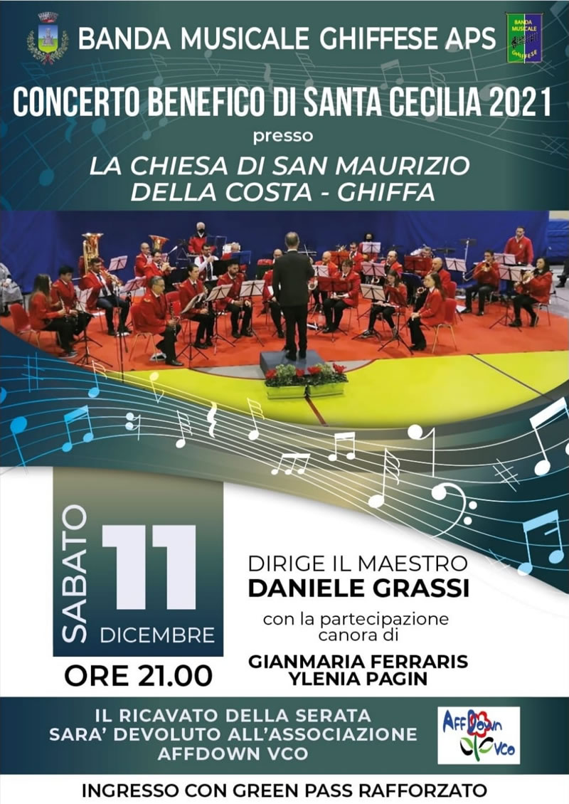 Concerto benefico di Santa Cecilia - Banda Musicale Ghiffese