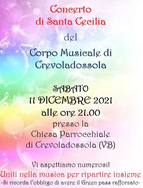 Concerto di Santa Cecilia - Corpo Musicale di Crevoladossola