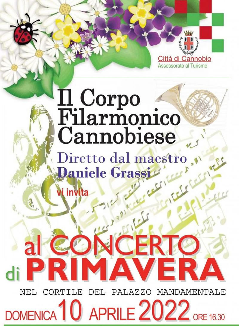 Concerto di Primavera - Corpo Filarmonico Cannobiese
