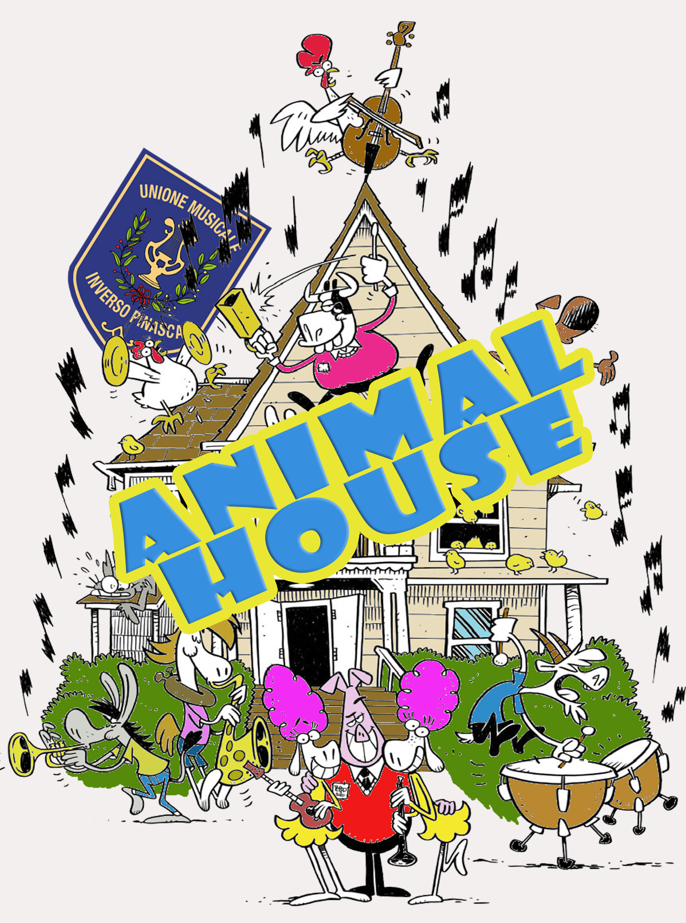 Concerto "bestiale" Animal House - Unione Musicale Inverso Pinasca
