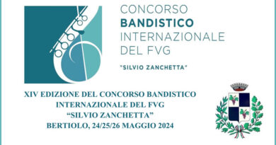 XIV Concorso Bandistico Internazionale del FVG “Silvio Zanchetta” ed. 2024
